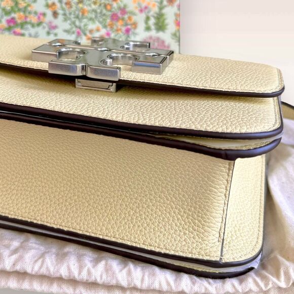 AUTH BRAND NEW Tory Burch Small Eleanor Pebbled Convertible Shoulder Bag $648 - Picture 10 of 17